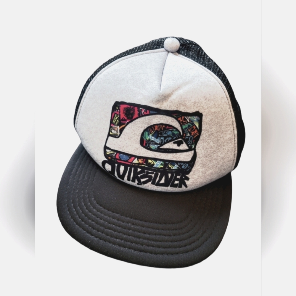 Vintage Quiksilver 90's Mesh Trucker Cap